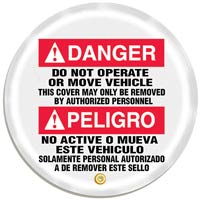 Danger Do Not Operate Eng/Sp